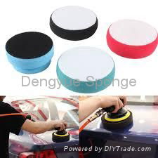 Widely used in Cars Direct factory Very soft custom size polish applicator pads  4