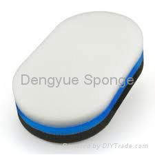 Widely used in Cars Direct factory Very soft custom size polish applicator pads  2