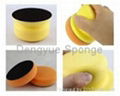 Widely used in Cars Direct factory Very soft custom size polish applicator pads  3