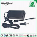 UL FCC approval 12V 5A Power Adapter with DOE Level VI