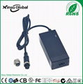 UL FCC approval 12V 5A Power Adapter with DOE Level VI 2