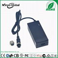 UL FCC approval 12V 5A Power Adapter with DOE Level VI