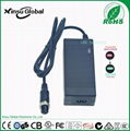 CE TUV/GS listed 29.4V 2A lithium battery charger for 7 cell li-ion battery