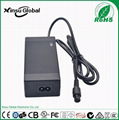 CE TUV/GS listed 29.4V 2A lithium battery charger for 7 cell li-ion battery