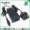 CE UL FCC SAA listed 42V 1.5A Li ion Battery Charger for Balance Car