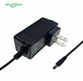 UL FCC listed 15V 1A Power Adapter with UL60950 3