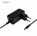 UL FCC listed 15V 1A Power Adapter with