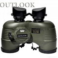 military grade marine binoculars 7x50 with comass waterproof