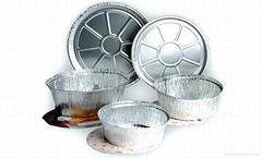 Aluminium foil food containers