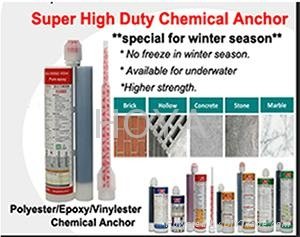Super High Duty Chemical Anchor (for winter season) 2