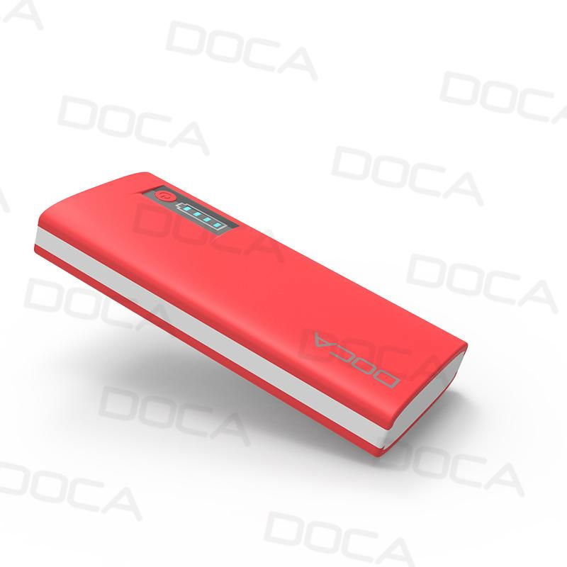 Good Quality ABS + PC 13000 mAh Portable Mobile Power Bank  2