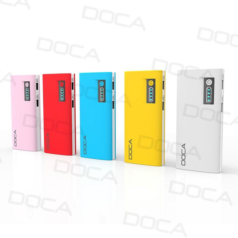 Good Quality ABS + PC 13000 mAh Portable Mobile Power Bank  3