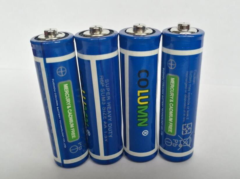 AA R6P DRY BATTERY HEAVY DUTY SUM-3