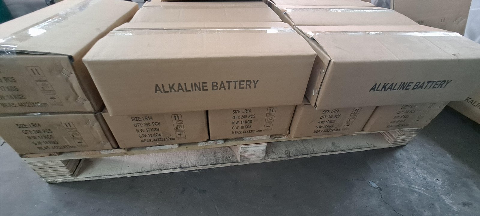 LR14 1.5V Alcaline C battery supper heavyduty 4