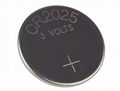 CR2025 button cell 3v lithium battery