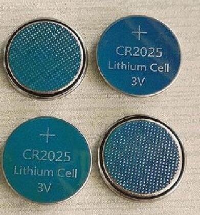 CR2025 button cell 3v lithium battery 150mah 2
