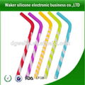 Silicone drinking straws 5