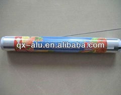 Household aluminum foil roll for food package