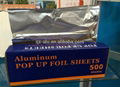 High quality and cheap price pop-up aluminium foil sheets for different usage 1