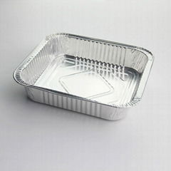 Square aluminum foil pan disposable pizza pan