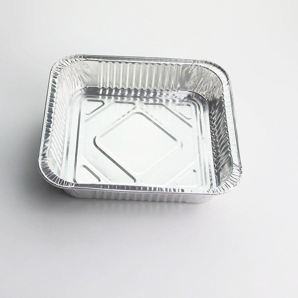 Square aluminum foil pan disposable pizza pan FC7 Weifang Quanxin