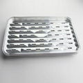 Hot Sale Aluminum Food Grade disposable aluminium foil bbq grill pan