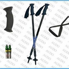 2 Sections Fiberglass Trekking Poles