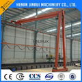 Hunging Single Girder Gantry Crane 20 Ton Drawing