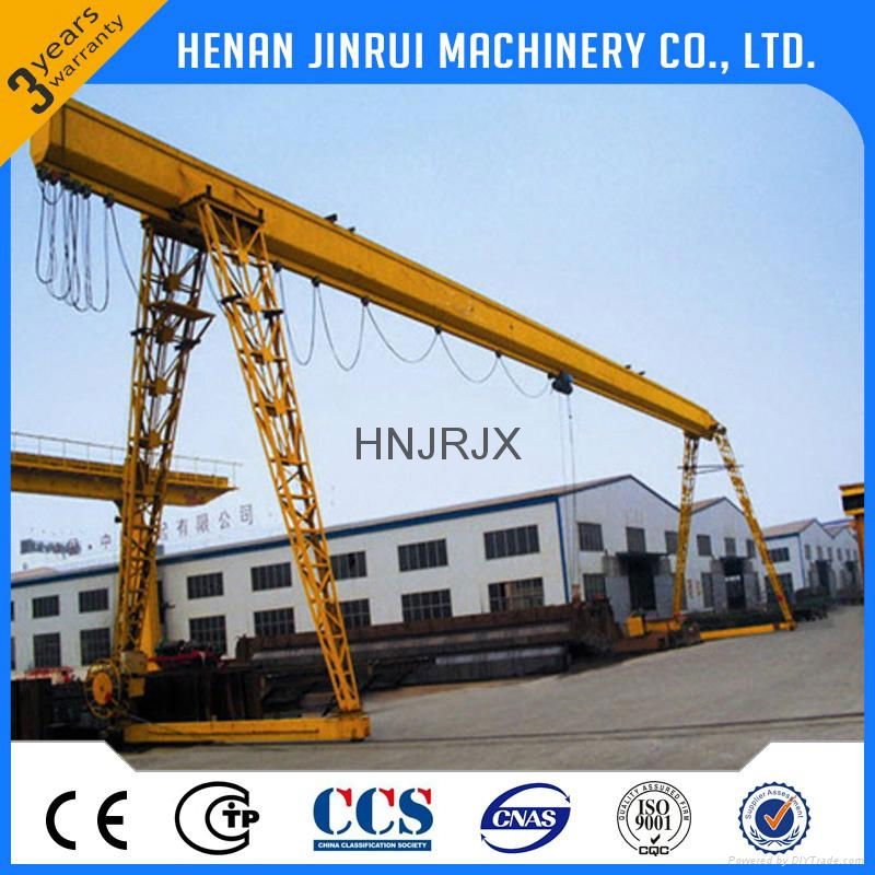 Hunging Single Girder Gantry Crane 20 Ton Drawing 2