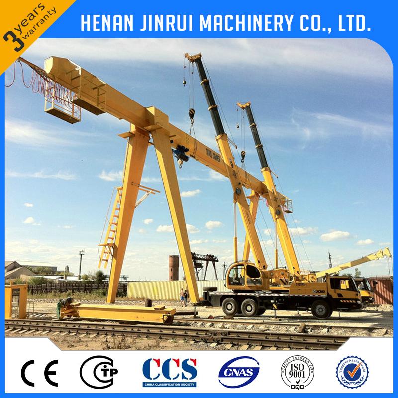 Outside Single Beam Electric Hoist Gantry Crane 3