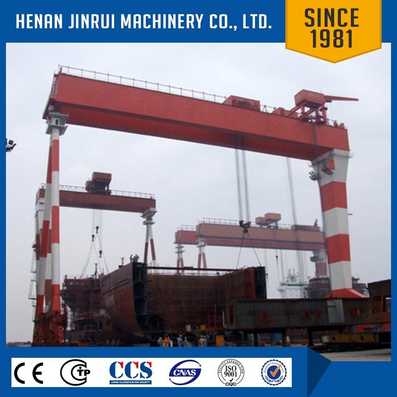 Sea Port Shipbuilding Gantry Crane 100Ton