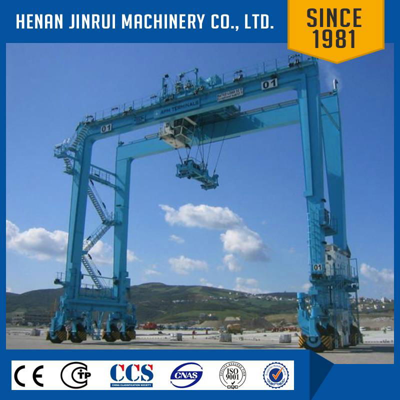 Inspection Services Gantry Shipping Container Mobile Gantry Crane 4