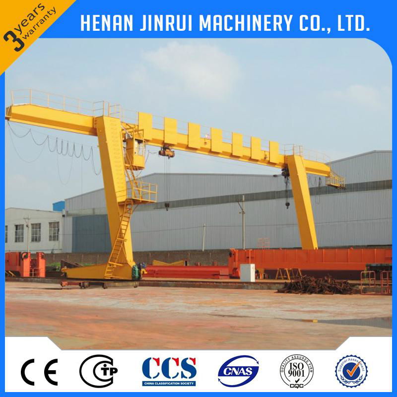 Hunging Single Girder Gantry Crane 20 Ton Drawing 4