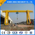 Outside Single Beam Electric Hoist Gantry Crane 4