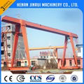 Outside Single Beam Electric Hoist Gantry Crane 5