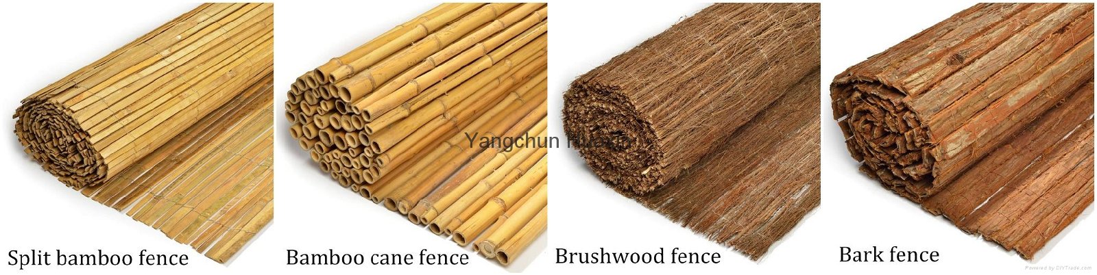 Split Bamboo fence 3