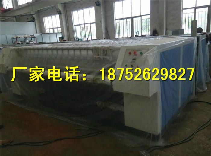 Stainless steel single roller ironing machine 3