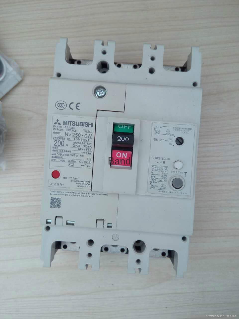 NV250-CW Mitsubishi Earth Leakage Circuit Breaker