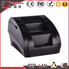 5890K 58mm barcode label thermal receipt printer with power adapter