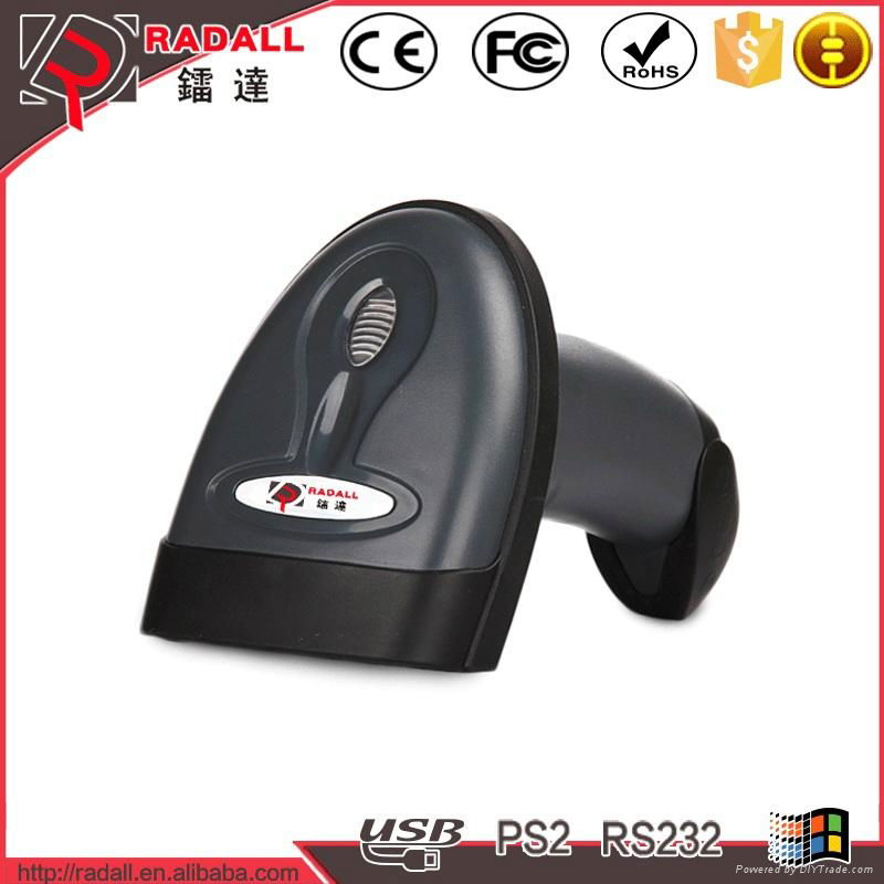 RD-1698 wired 1d handheld laser barcode scanner code 39/upc code barcode scanner 1