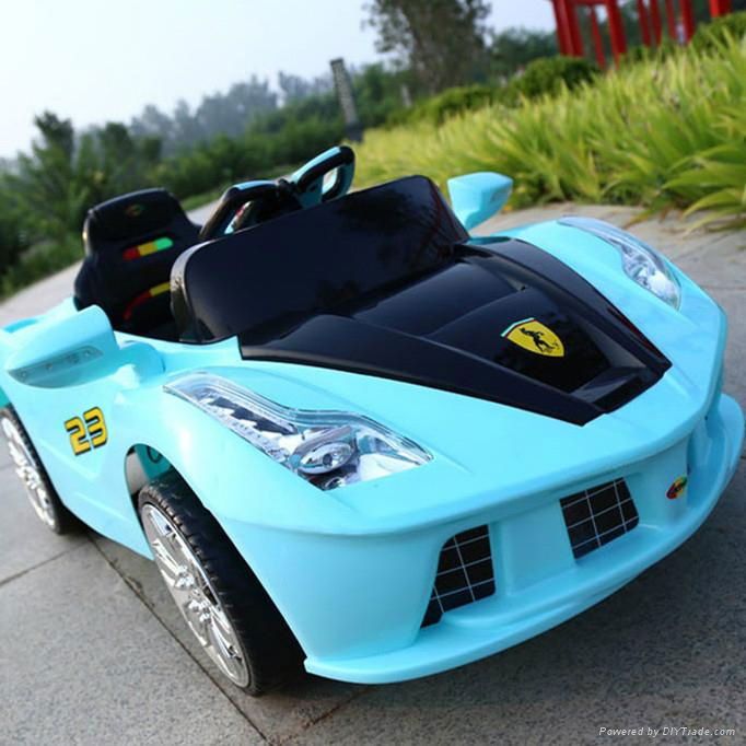 Newest Fashion Cheap Electric kid car on battery ride on baby electric car 4