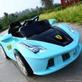 Newest Fashion Cheap Electric kid car on battery ride on baby electric car 4