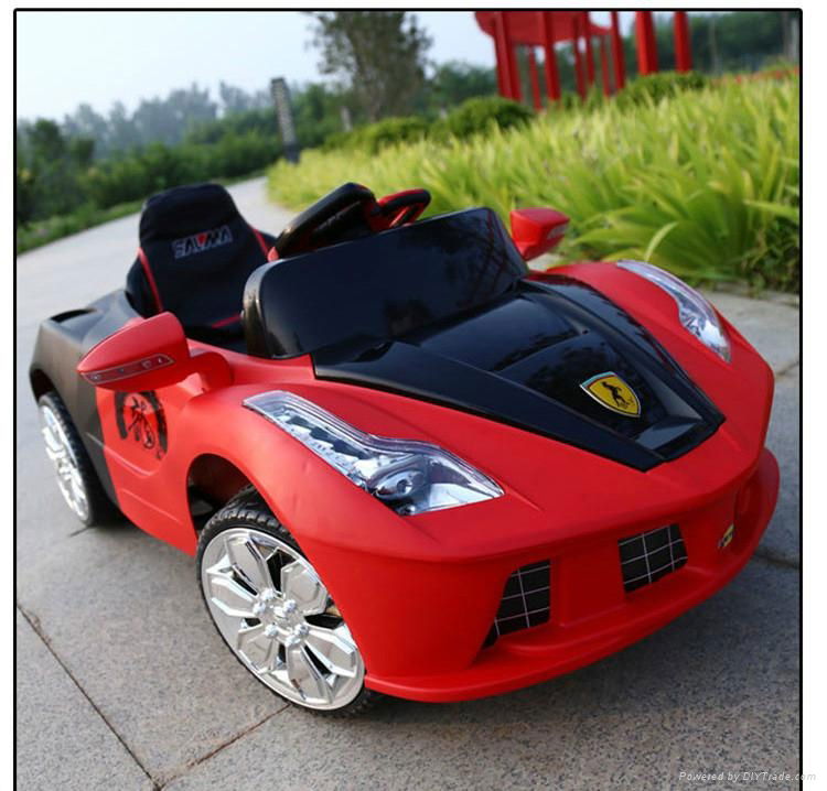 Newest Fashion Cheap Electric kid car on battery ride on baby electric car 5