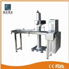 on-line fly laser marking machine