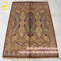 Red new design silk carpet