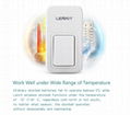 Wireless Doorbell No Battery 3 Levels Adjustable 38 Tunes ABS Flame Retardant Ma 2