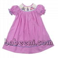 Lovely Cinderella princess and prince smocked bishop dress   1