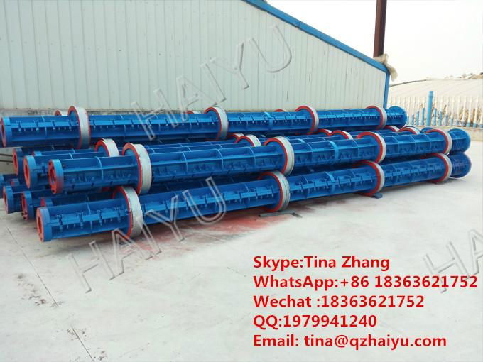 Pre-stressed spun concrete pole machine  3