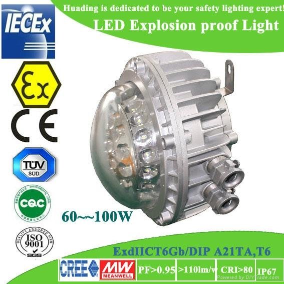 Competitive price for BHD-8610 Explosion proof light with Atex certificate