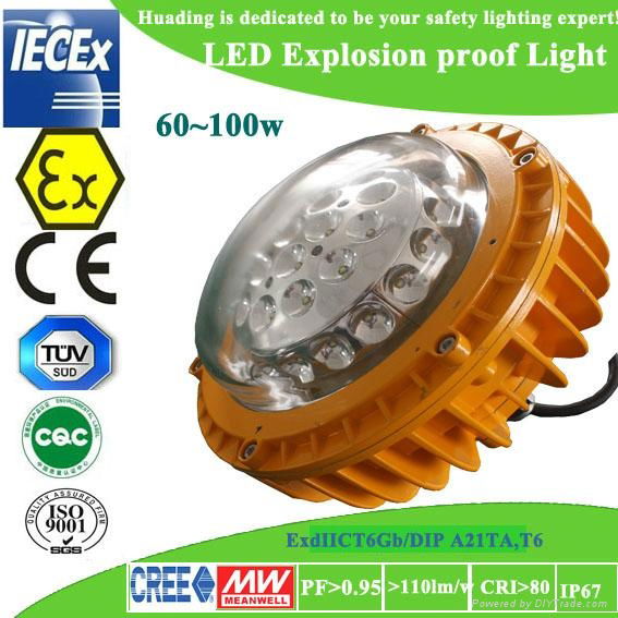 Competitive price for BHD-8610 Explosion proof light with Atex certificate 2